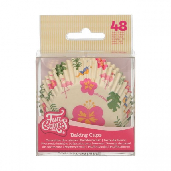 Cupcake Baking Cases - Tropic